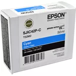 EPSON tusz SJIC42PC SJIC42P-C C13T52M240 oryginalny cyan 50ml - 2