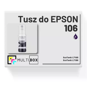 Tusz do EPSON 106 T00R1 C13T00R140 photo black zamiennik Multibox