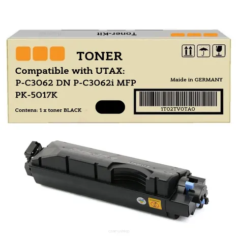 Toner 1T02TV0TA0 do UTAX PK-5017K P-C3062 DN P-C3062i MFP P-C3066i MFP czarny zamiennik 8000 stron