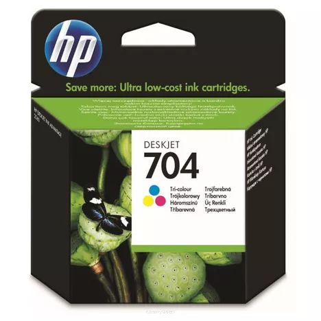 HP 704 tusz CN693AE oryginalny color 