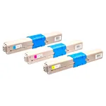 3-PAK Multibox Toner do OKI ES3451 ES5430 ES5461 cyan/magenta/yellow zamiennik - 3