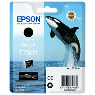 Epson tusz T7601 C13T76014010 oryginalny photo black