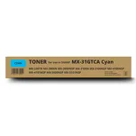 Toner do Sharp MX31GTCA MX2600 MX3100N MX2301 Cyan zamiennik - 2