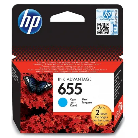 HP 655 tusz CZ110AE oryginalny cyan