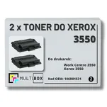 2-PAK Multibox Toner do XEROX 3550 106R01531 11K zamiennik - 2