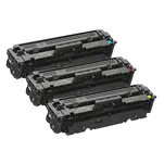 3-PAK Multibox Toner do HP 415A CMY W2031A W2032A W2033A zamiennik BEZ CHIPA - 3