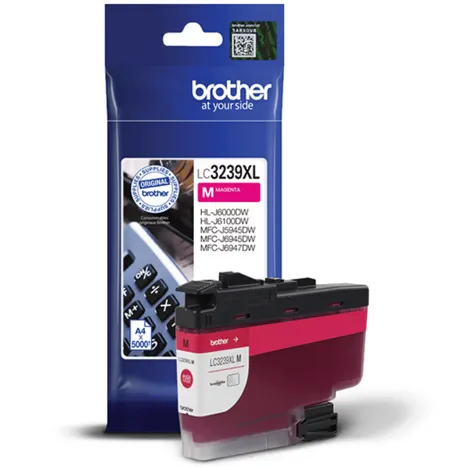 BROTHER tusz LC-3239XLM oryginalny czerwony 5000 stron