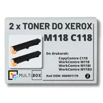 2-PAK Multibox Toner do XEROX M118 C118 006R01179 11K zamiennik - 2