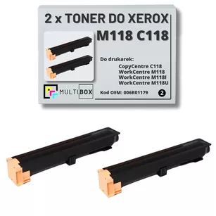 2-pak Toner do XEROX M118 C118 006R01179 11K Multibox zamiennik