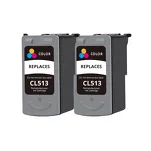 2-PAK Multibox Tusz do CANON CL513 color zamiennik - 2