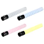 4-PAK Zamiennik Toner do KONICA MINOLTA TN221 CMYK Bizhub C227 C287 - 3