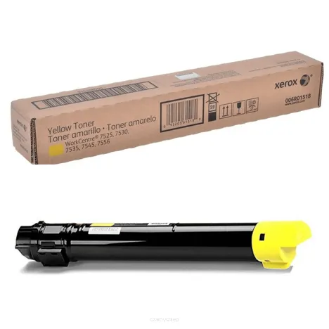 Xerox toner 006R01518 WorkCentre 7525 7530 yellow oryginalny