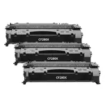 3-PAK Multibox Toner do HP CF280X 80X M401 M425 Zamiennik - 2