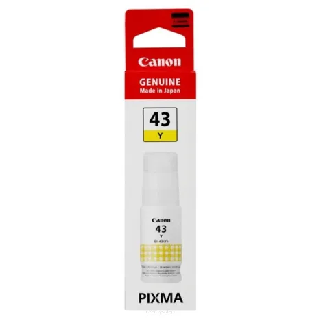 Canon oryginalny tusz GI43Y 4689C001 yellow
