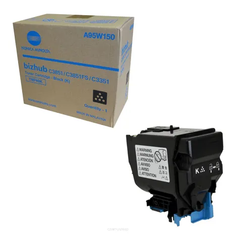 KONICA MINOLTA toner TNP49K A95W150 czarny oryginalny 13000 stron