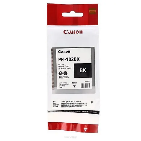 Canon Tusz PFI102BK 0895B001 oryginalny black