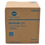 EOL KONICA MINOLTA toner TNP27C A0X5453 cyan oryginalny 4500 stron - 2