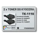 2-PAK Multibox Toner do KYOCERA TK1110 1T02M50NXV ECOSYS FS1020 FS1040 FS1120 2x2.5K zamiennik - 2