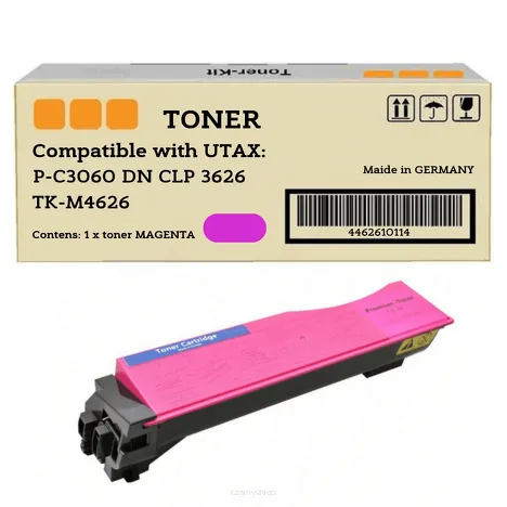 Toner 4462610114 do UTAX TK-M4626 P-C3060 DN CLP 3626 CLP 3630 czerwony zamiennik 7500 stron