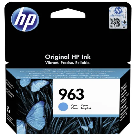 HP 963 tusz 3JA23AE oryginalny cyan