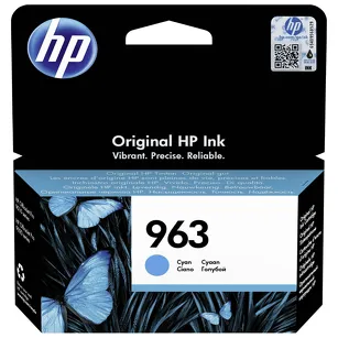 HP 963 tusz 3JA23AE oryginalny cyan