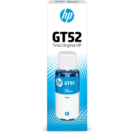 HP GT52 tusz butelka M0H54AE oryginalny cyan