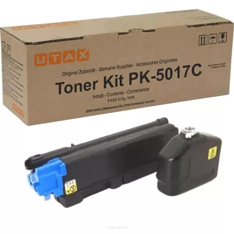 TRIUMPH ADLER UTAX toner PK5017C 1T02TVCUT0 cyan oryginalny 6000 stron