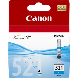 Canon Tusz CLI521C 2934B001 oryginalny cyan