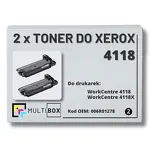 2-PAK Multibox Toner do XEROX 4118 006R01278 8K zamiennik - 2