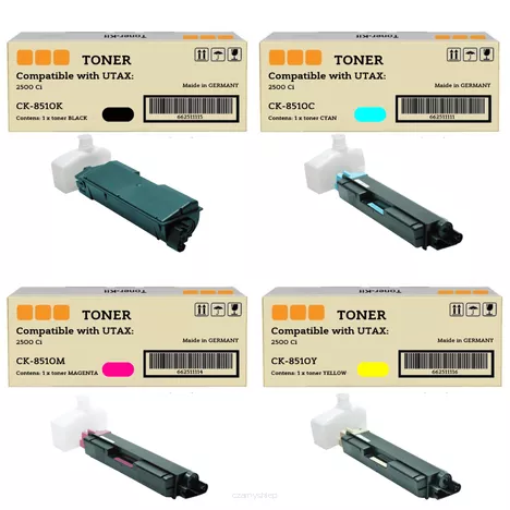 4-PAK Zamiennik Toner do UTAX CK8510 CMYK 18.0K/3x12.0K