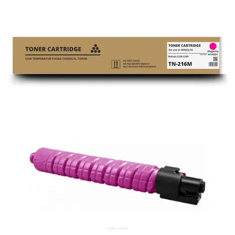 Toner do MINOLTA TN216M Bizhub C220 C280 A11G351 Magenta Zamiennik