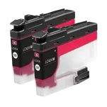2-PAK Multibox Tusz do BROTHER LC424M magenta zamiennik - 2