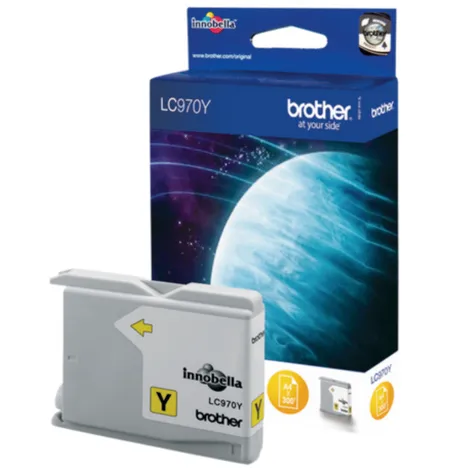 EOL BROTHER tusz LC970Y oryginalny yellow 300 stron