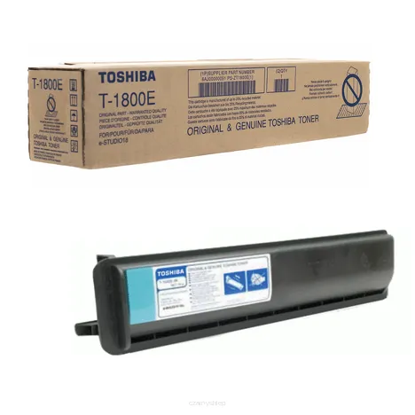 EOL TOSHIBA toner T-1800E czarny oryginalny 6AJ00000091 6AJ00000204 6AJ00000264 22700 stron.