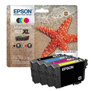 Epson tusz 603XL T03A6 C13T03A64010 4-pak oryginalny cyan / magenta / yellow / black