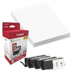 Canon oryginalny Tusz CLI581 XL 2052C006 4-pak oryginalny black/cyan/magenta/yellow + papier - 2