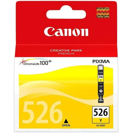 Canon Tusz CLI526Y 4543B001 oryginalny yellow