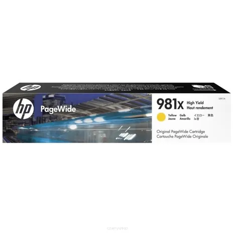 HP 981X tusz L0R11A oryginalny yellow