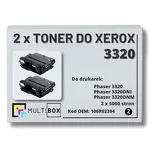2-PAK Multibox Toner do XEROX 3320 106R02304 5K zamiennik - 2