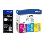 BROTHER tusz BT5000CLVAL + BTD60 oryginalny 4-pak CMYK 6500+3x5000 stron - 2