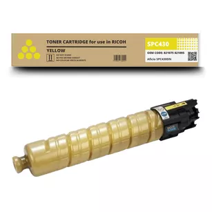 Toner do Ricoh SPC430 821075 821095 Yellow Zamiennik