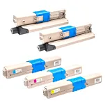5-PAK Multibox Toner do OKI C301 C321 MC332 MC342 black/cyan/magenta/yellow zamiennik - 3