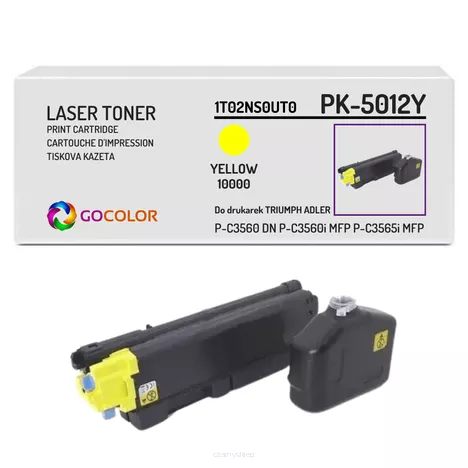 Toner zamiennik 1T02NSATA0TA  do TRIUMPH ADLER PK5012Y yellow 10.0K