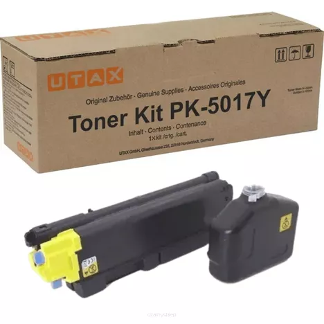 TRIUMPH ADLER UTAX toner PK5017Y 1T02TVAUT0 yellow oryginalny 6000 stron
