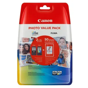 EOL Canon Tusz PG540XL+ CL541XL + 50 x Papier 5222B013 oryginalny black + color 2-pak