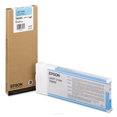 Epson tusz T6065 C13T606500 oryginalny light cyan