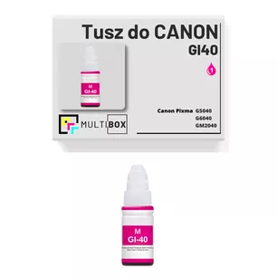 Tusz do CANON GI40M magenta zamiennik Multibox