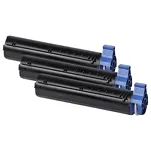 3-PAK Multibox Toner do OKI B411 B431 MB461 MB471 MB491 44574702  zamiennik - 3