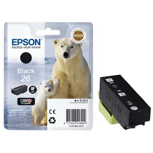 Epson tusz 26 T2601 C13T26014012 oryginalny black