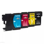 BROTHER tusz LC1100VALBP oryginalny 4-pak CMYK 500 + 3x325 stron - 2
